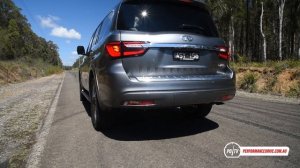 2018 Infiniti QX80 0-100km/h & engine sound