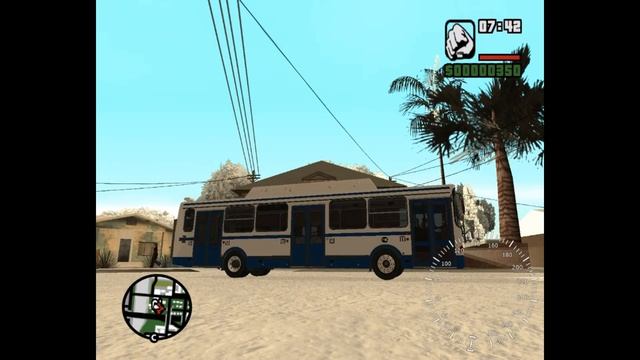 обзор скрипта на открытие дверей у автобуса в GTA san andreas смотреть онлайн
