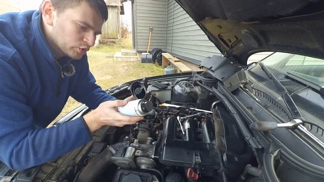Чистка ДМРВ (расходомера) BMW. Очиститель LIQUI MOLY. Результаты очистки смотреть онлайн