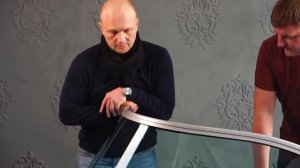 Испытание стекла триплекс на катер 3+3 мм.