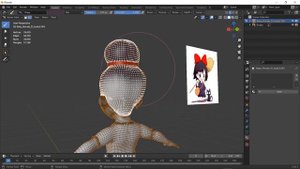 Как разукрасить свою модельку в Vertex Paint . Blender.