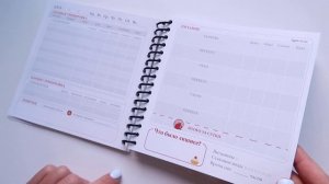 Блокнот для тренировок и питания GYM Note