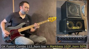 Gallien Krueger Neo IV112 Vs Orange OBC112 VS Markbass 102P
