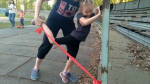 Фигурное катание: ОФП начинающей фигуристки