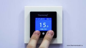 Включение режима Защита от детей в терморегуляторе Thermoreg TI-970