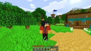 Playing Minecraft as a PROTECTIVE Direwolf!