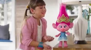 Поющая Тролль Розочка Поппи интерактивная игрушка Trolls