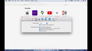 How to customize the toolbar and setting of safari browser in Macbook.