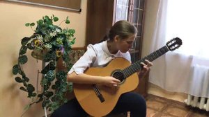 Журавлёва Софья Н. Паганини Соната До мажор 1 часть; А. Виницкий "Любопытный"