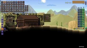 Ultimate Desert Fortress | TERRARIA SPEED BUILD