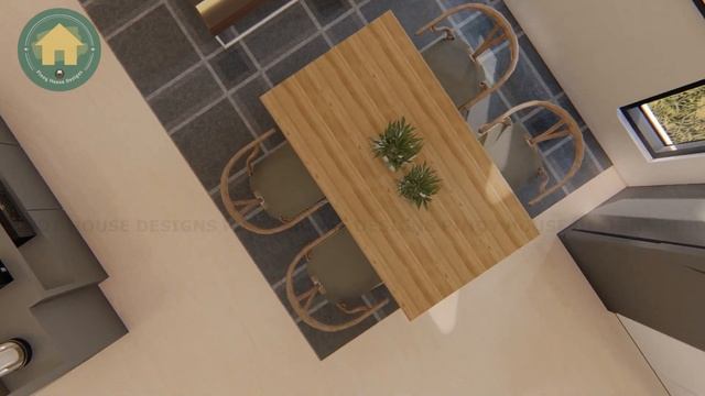 SIMPLE HOUSE DESIGN (7.5mX7.5m) / BUNGALOW WITH 2 BEDROOMS смотреть онлайн