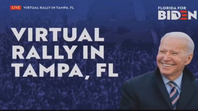 Joe Biden’s Bizarre Performance Art Virtual Rally смотреть онлайн