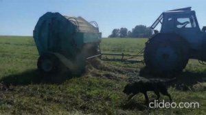 Сенокос 2022! МТЗ-82 и прес подборщик пр-150м.