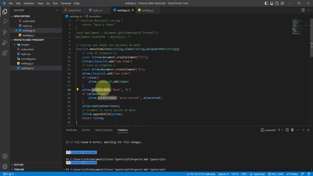 Programación Moderna - Creando un Menú Dinámico en Excel con TypeScript, HTML y CSS смотреть онлайн