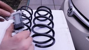 Передние пружины OBK Honda Civic 8
