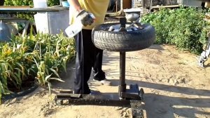 Шиномонтажный станок своими руками, роли N° 2 САМ