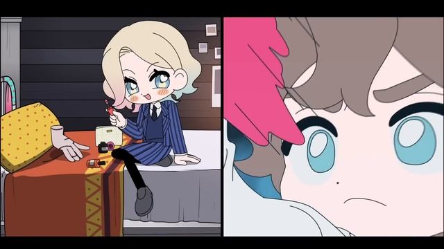 Wednesday Zerotwo Dodging Meme COMPARISON 1, 2 | GH'S ANIMATION