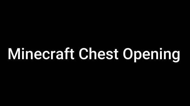 Minecraft Chest Opening Sound Effect смотреть онлайн