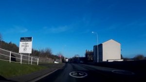 Winter Road Trip Drive With Music On A921 On History Visit To Kirkcaldy Fife Scotland