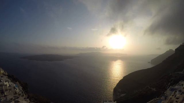 Iriana cafe santorini sunset (time lapse by gopro hero4)
