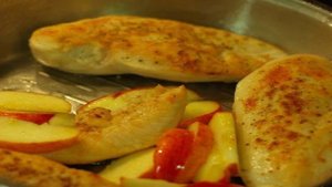 Куриное филе в медово-горчичном соусе