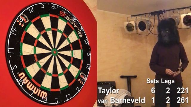 PDC World Darts Championship 2009 (Final Leg) - Gorilla Darts as Phil Taylor смотреть онлайн