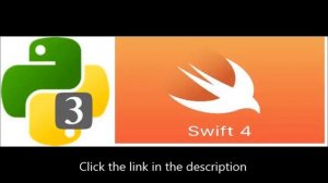 Instead of paying 200$ a Free Hybrid Python3 and Swift4 Applications Course