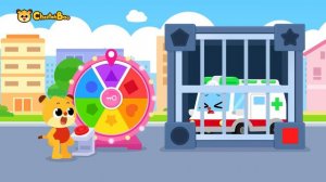 Let's Slide Together! | Learn for Color with Slide | Dinosaurs for kids | Police Car | #Cheetahboo