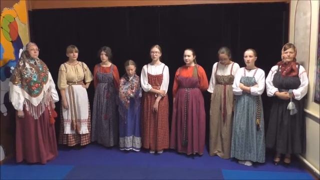 "Ой, Боже, благослови". Свадебное опевание. Невесту заводят за стол. смотреть онлайн