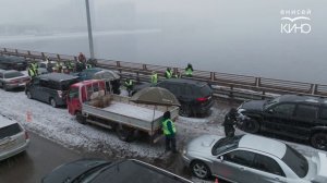 Съемочный процесс части серий кинопроекта «Первый отдел». Николаевский мост