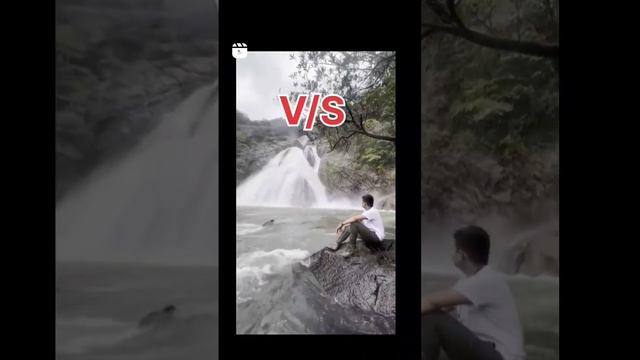 Dudhsagar Waterfall Expectations v/s Reality #dudhsagar #goa #dudhsagarfalls #karnataka #india