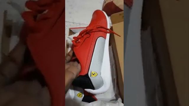 ? Cliente Feliz: con su Zapatilla Puma Ferrari Rojo 100% Original Desde la Octava Región Biobío