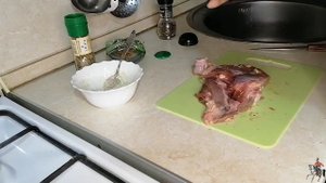 Мясо косули в духовке. Нежное и сочное.
