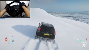 Toyota Land Cruiser Prado Realistic offroading   Forza Horizon 4  Thrustmaster gameplay