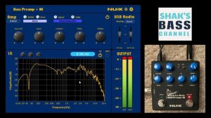 NUX NBP-5 Melvin Lee Davis Bass Preamp + DI - Full Demo (no talking) - NBP5 Software