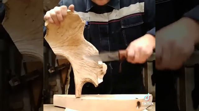 КОВАНЫЙ НОЖ из рессоры (сталь 60с2а) смотреть онлайн