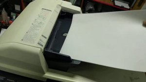 Kyocers FS-1035mfp полоса при сканировании через автоподатчик.