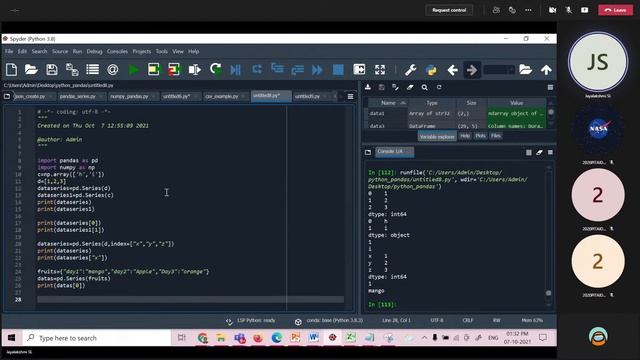 2-WEEK HANDS-ON WORKSHOP ON PYTHON | Day-8