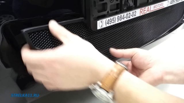 Защита радиатора NISSAN TEANA (Черный) - strelka11.ru смотреть онлайн