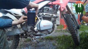 Замена масла на Motoland 250 (Irbis TTR 250)