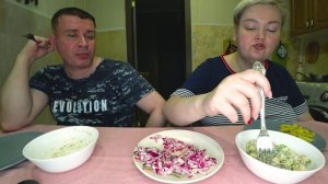 Мукбанг неправильная экономика(  Ночной дожор, жареная картошка и селедка на ужин ночью