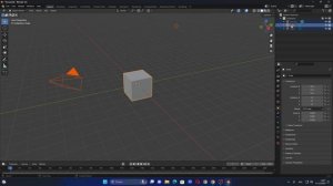 как удалить куб в блендере?