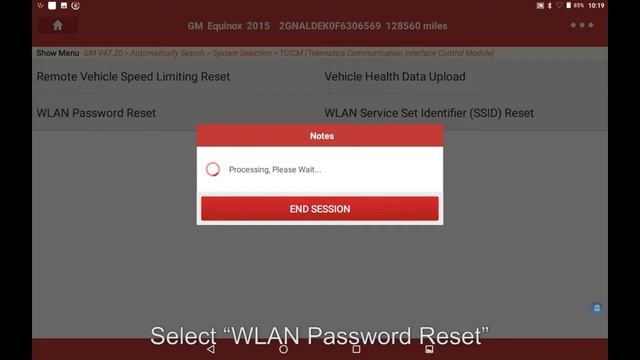 Chevrolet Equinox 2015 WLAN Password Reset on X-431 Throttle смотреть онлайн