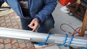 Лейзи Джек, Lazy Jack, для лодки Один 820 с применением натокаренных приспособ.