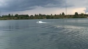 Лодка ПВХ и мотор болотоход