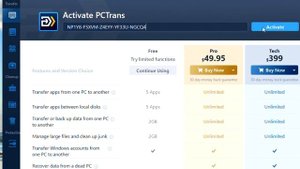 EaseUS Todo PCTrans Activation Instruction