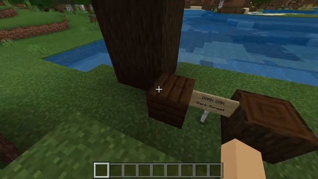 LOGS & PLANKS | Minecraft Building & Recipe Basics Tutorial | смотреть онлайн