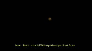 Astronomy: Mars 21th November 2020 Svbony sv305 + Telescope SICONG