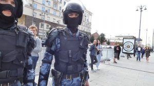 Разговор с ОМОНом