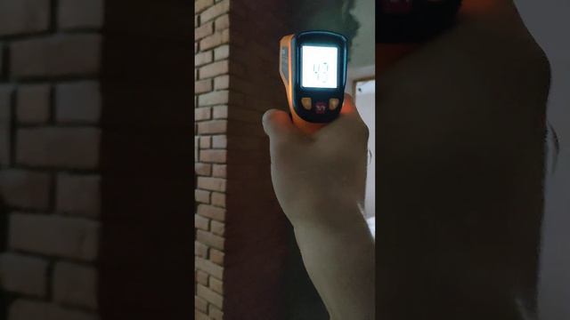 Замер температуры прогрева печи на следующее утро. смотреть онлайн